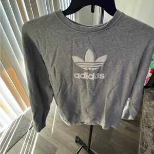 Adidas kids, gray Long Sleeves size L